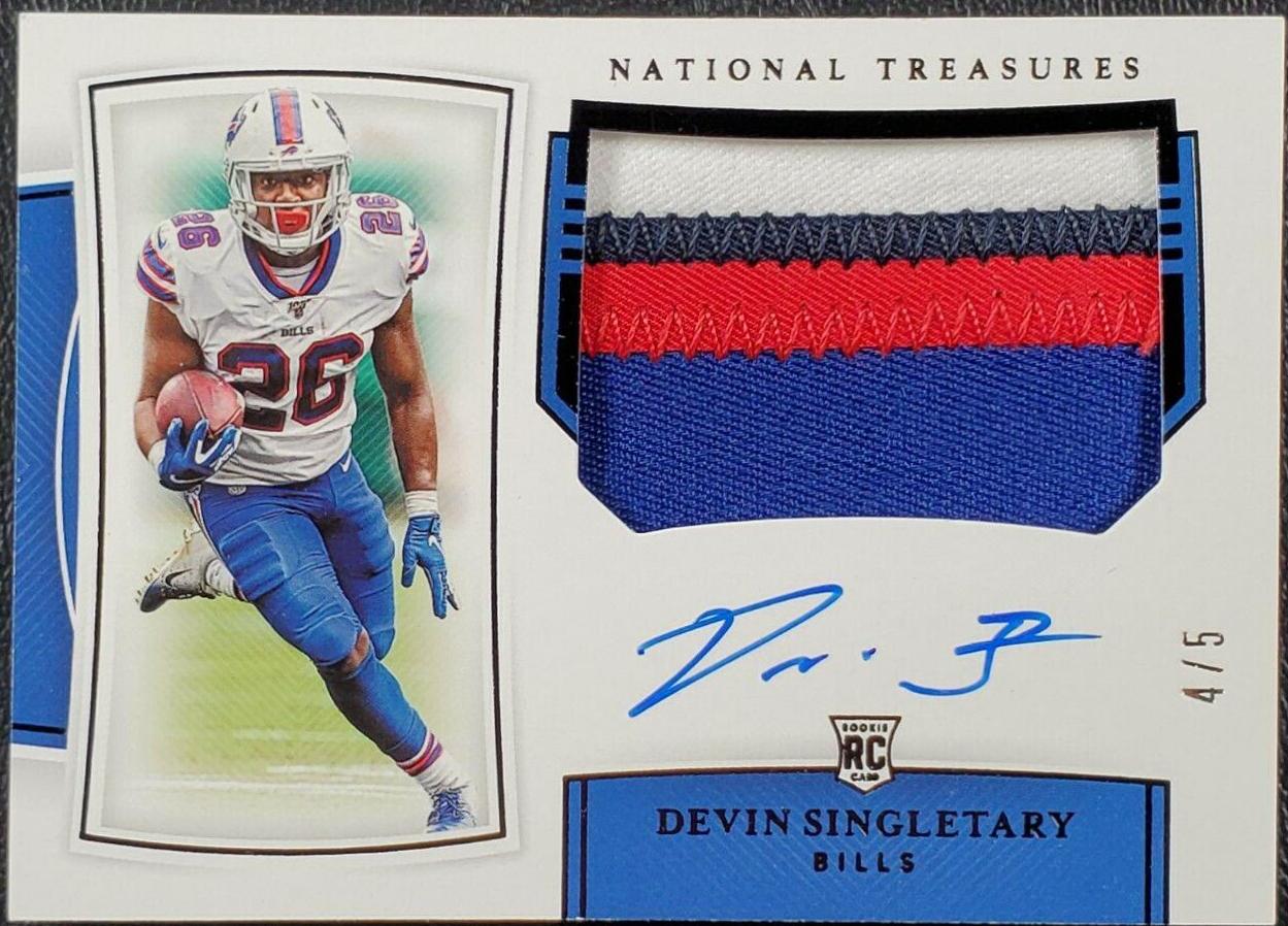 Devin Singletary [Patch Autograph Black] #197