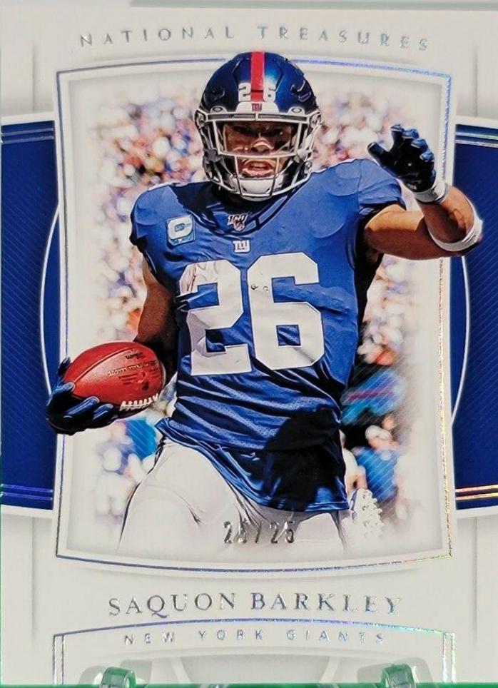 Saquon Barkley [Holo Silver] #29