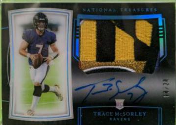 Trace McSorley [Patch Autograph Midnight] #203