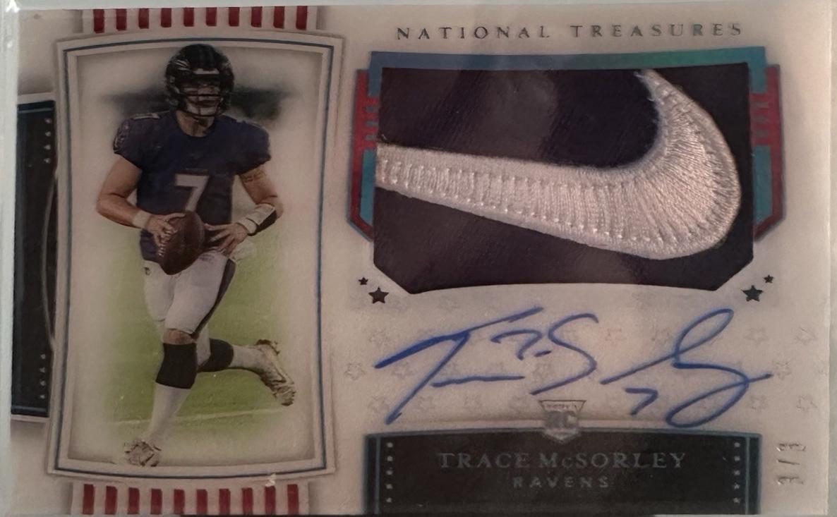Trace McSorley [Patch Autograph Stars & Stripes] #203