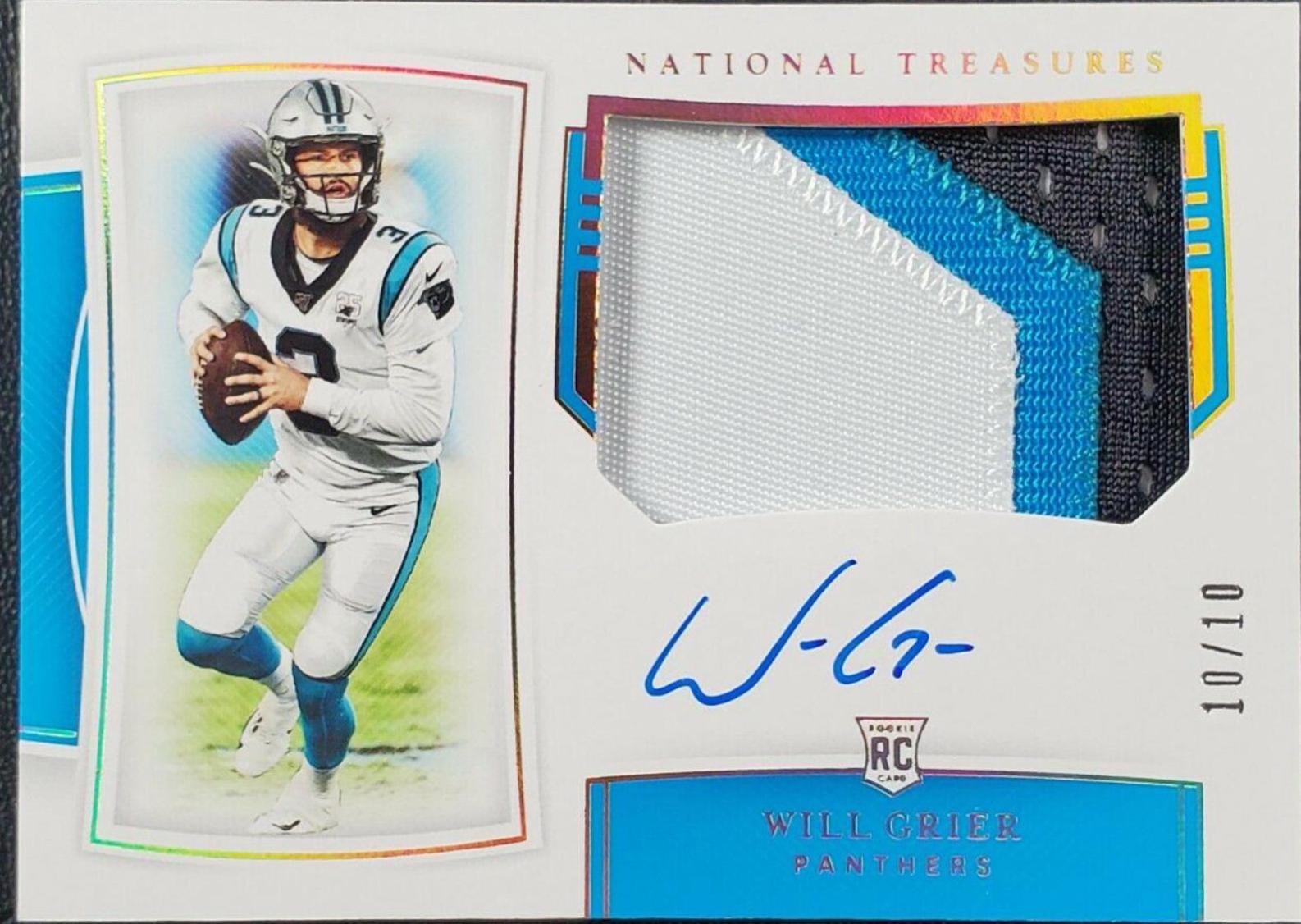 Will Grier [Patch Autograph] #169