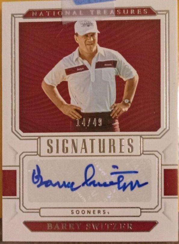 Barry Switzer [Signatures] #75