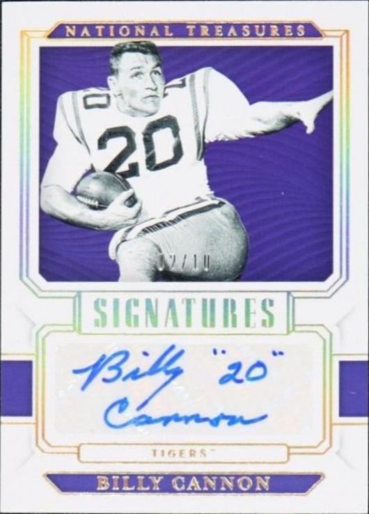 Billy Cannon [Signatures Gold] #79
