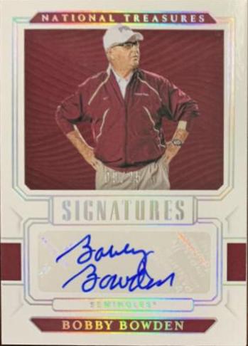 Bobby Bowden [Signatures Silver] #72