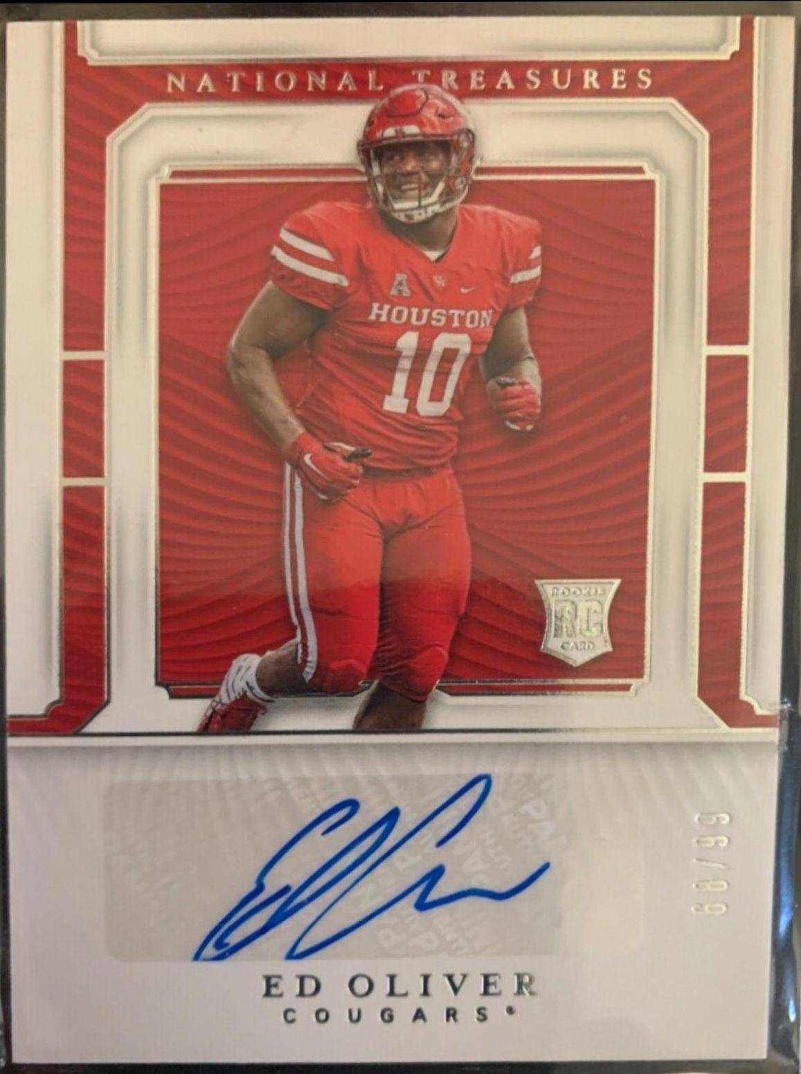 Ed Oliver [Rookie Autograph] #176