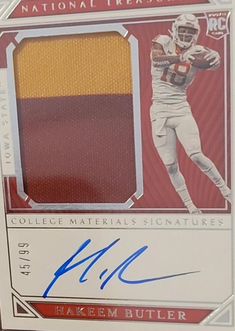 Hakeem Butler [College Materials Signatures] #123