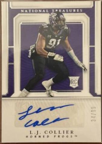 L.J. Collier [Rookie Autograph] #170