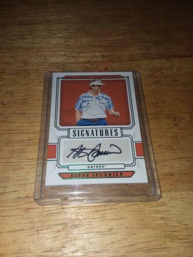 Steve Spurrier [Signatures Emerald] #82