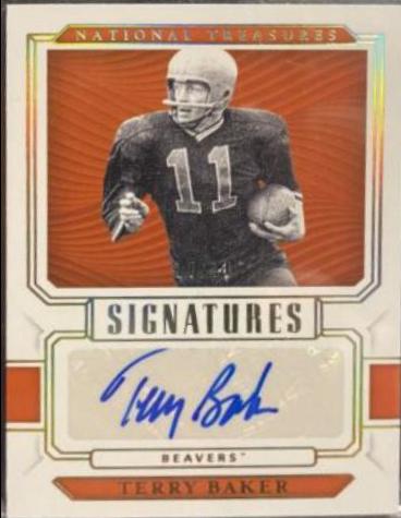 Terry Baker [Signatures Gold] #76
