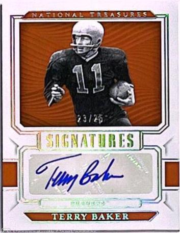 Terry Baker [Signatures Silver] #76