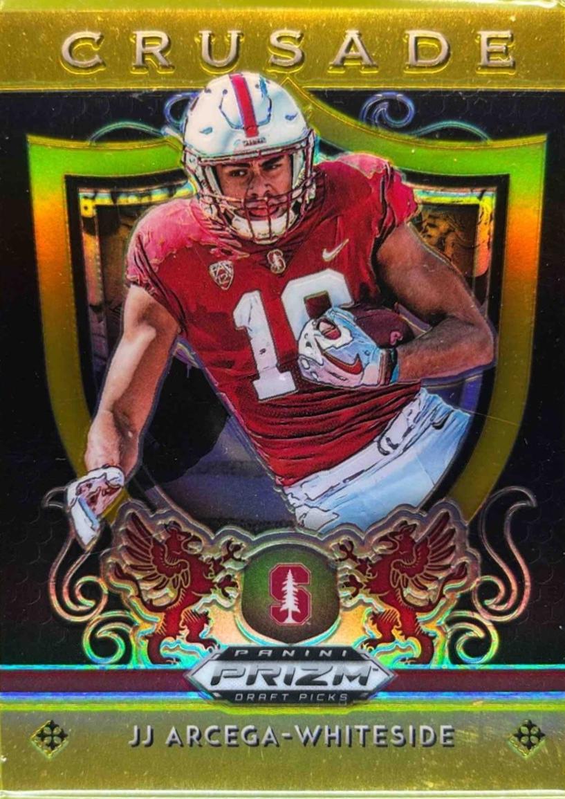 JJ Arcega Whiteside [Gold Prizm] #11