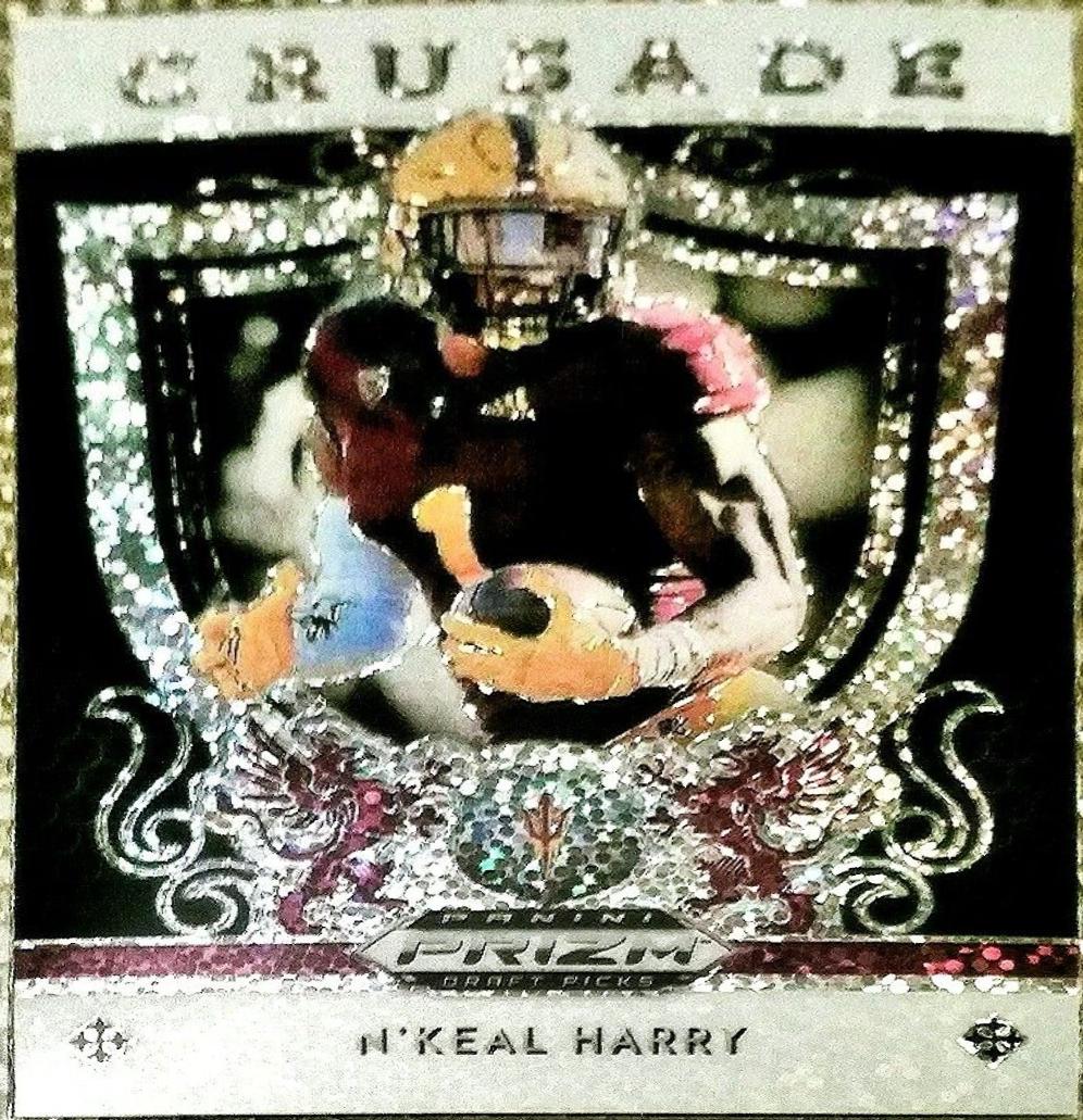 N'Keal Harry [White Sparkle Prizm] #8
