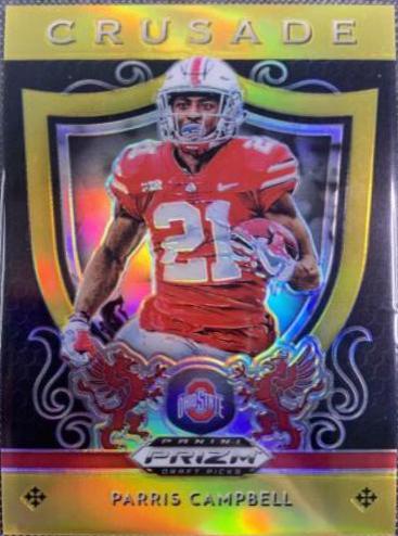 Parris Campbell [Gold Prizm] #9