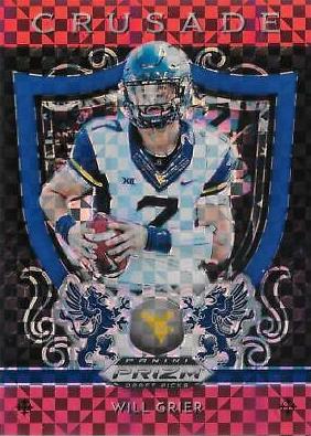Will Grier [Red, White, Blue Prizm] #4