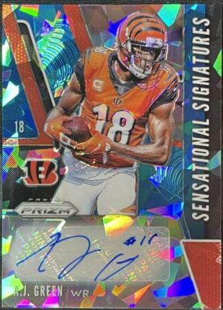 A.J. Green [Blue Ice Prizm] #SE-AJG