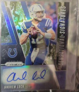 Andrew Luck [Camo Prizm] #SE-ALU