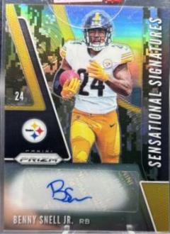 Benny Snell Jr. [Camo Prizm] #SE-BES