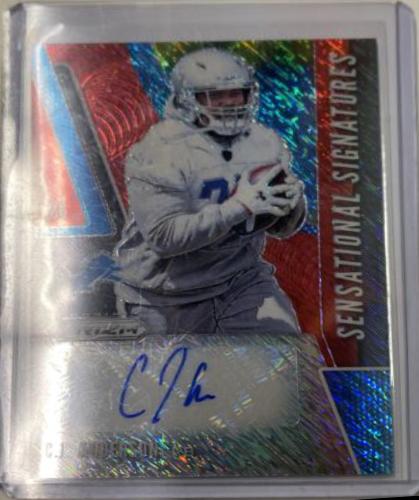 C.J. Anderson [Red Shimmer Prizm] #SE-CJA