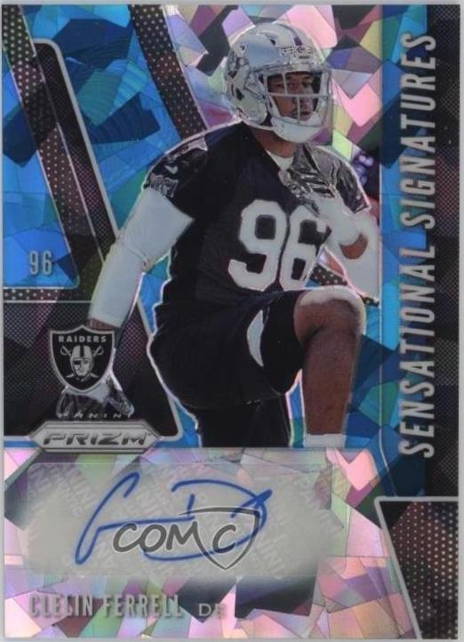 Clelin Ferrell [Blue Ice Prizm] #SE-CLF