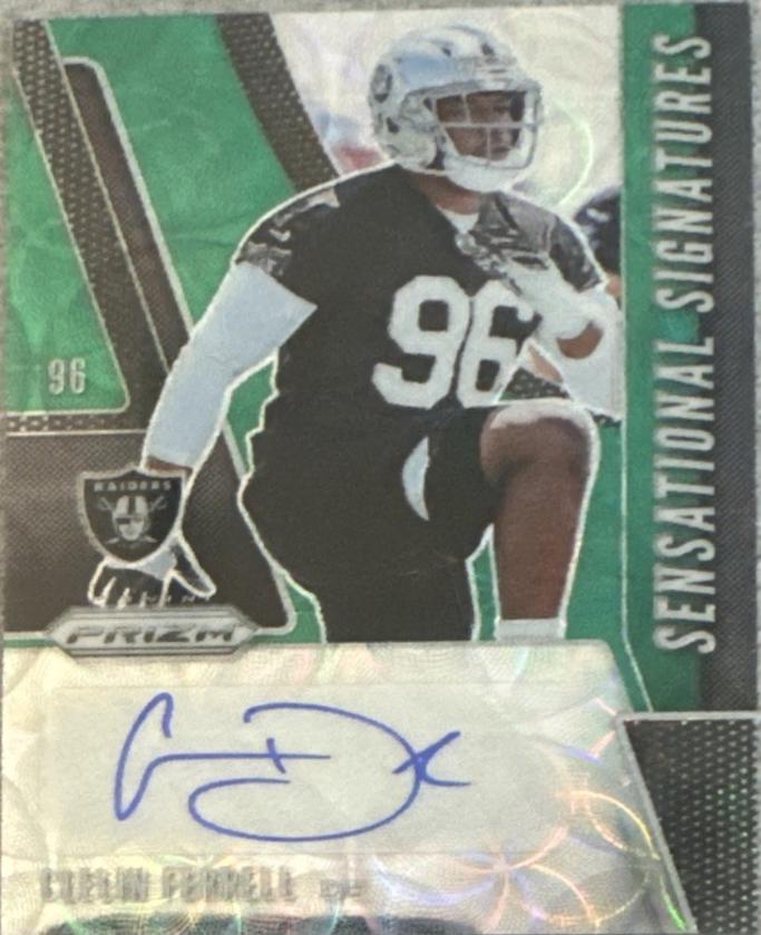 Clelin Ferrell [Green Scope Prizm] #SE-CLF