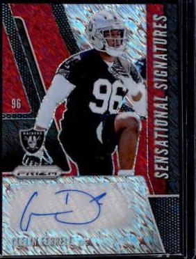 Clelin Ferrell [Red Shimmer Prizm] #SE-CLF