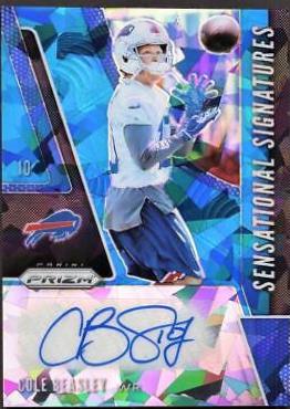 Cole Beasley [Blue Ice Prizm] #SE-COB