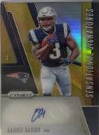 Damien Harris [Gold Prizm] #SE-DAH