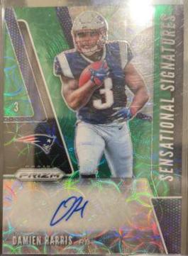 Damien Harris [Green Scope Prizm] #SE-DAH