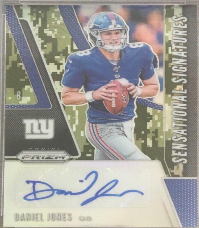 Daniel Jones [Camo Prizm] #SE-DAJ