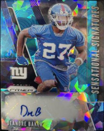 Deandre Baker [Blue Ice Prizm] #SE-DEB