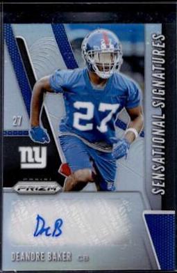 Deandre Baker [Gold Prizm] #SE-DEB