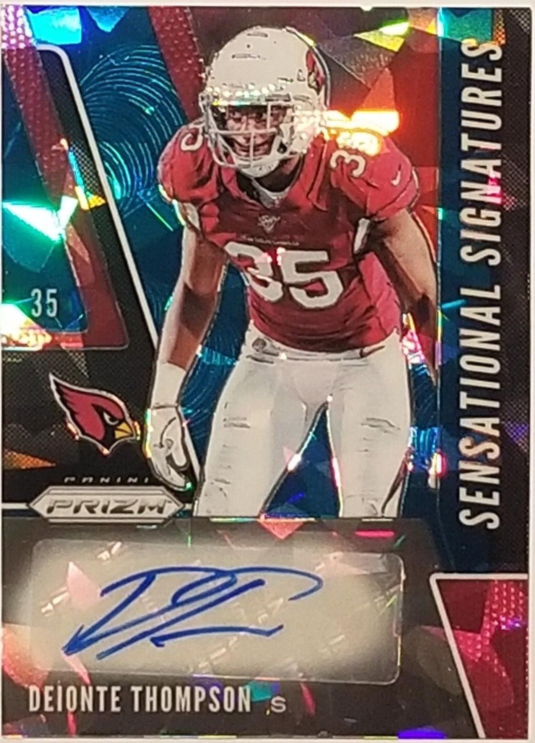 Deionte Thompson [Blue Ice Prizm] #SE-DET
