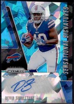 Devin Singletary [Blue Ice Prizm] #SE-DES