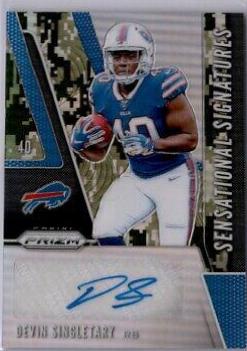 Devin Singletary [Camo Prizm] #SE-DES
