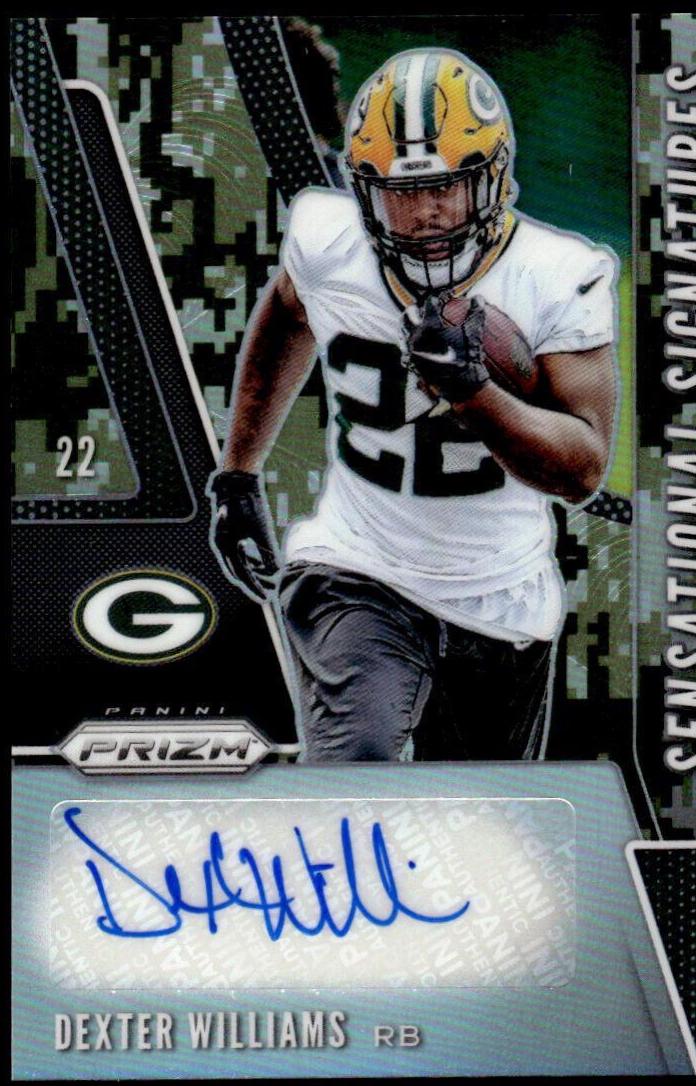 Dexter Williams [Camo Prizm] #SE-DEW