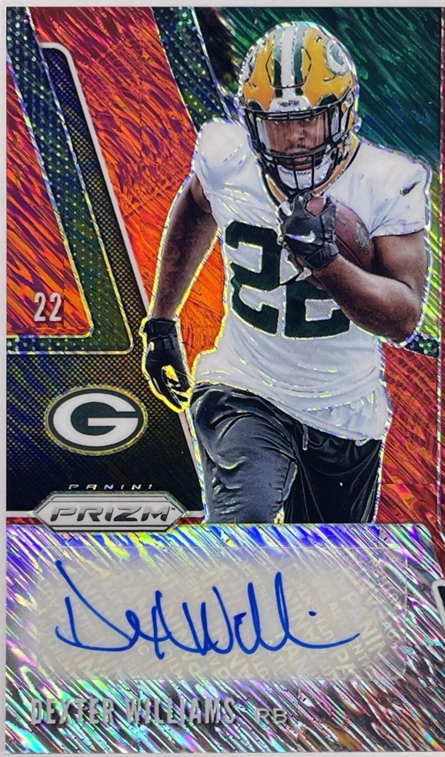 Dexter Williams [Red Shimmer Prizm] #SE-DEW