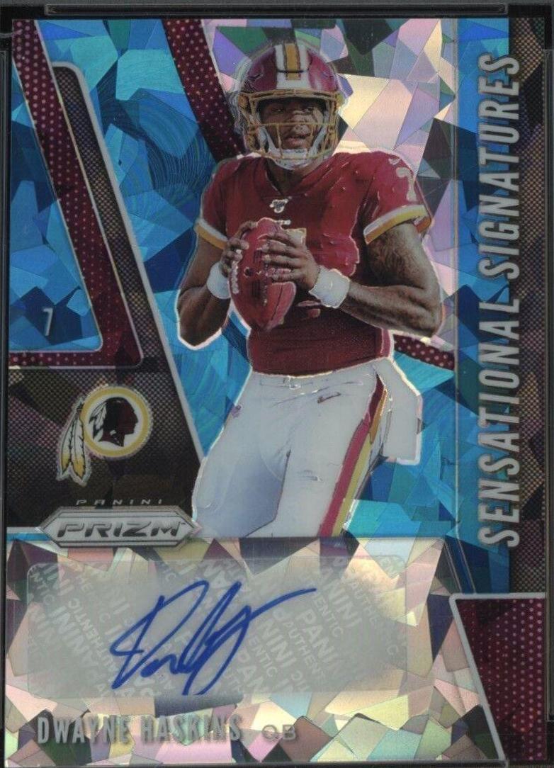 Dwayne Haskins [Blue Ice Prizm] #SE-DWH