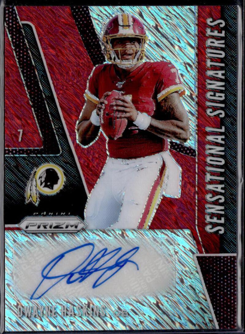 Dwayne Haskins [Red Shimmer Prizm] #SE-DWH