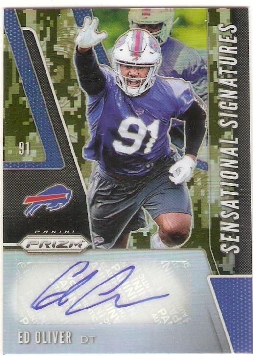 Ed Oliver [Camo Prizm] #SE-EDO