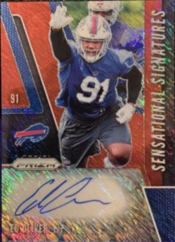 Ed Oliver [Red Shimmer Prizm] #SE-EDO