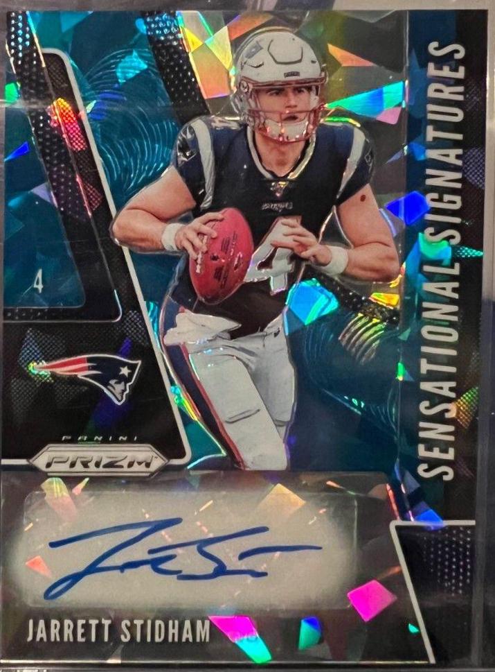 Jarrett Stidham [Blue Ice Prizm] #SE-JAS