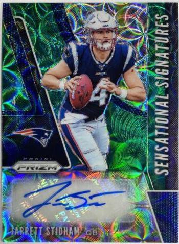 Jarrett Stidham [Green Scope Prizm] #SE-JAS