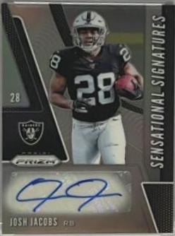 Josh Jacobs [Gold Prizm] #SE-JOJ