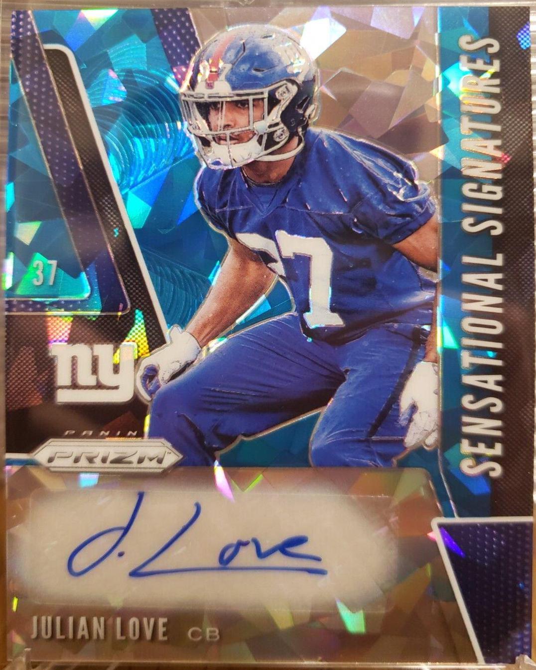 Julian Love [Blue Ice Prizm] #SE-JUL