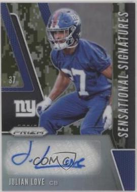Julian Love [Camo Prizm] #SE-JUL