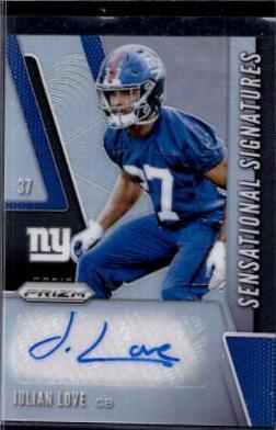 Julian Love [Gold Prizm] #SE-JUL