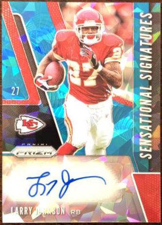 Larry Johnson [Blue Ice Prizm] #SE-LAJ