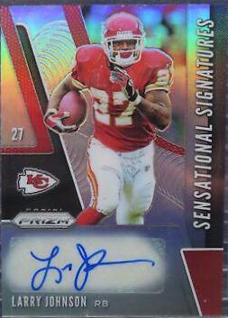 Larry Johnson [Gold Prizm] #SE-LAJ