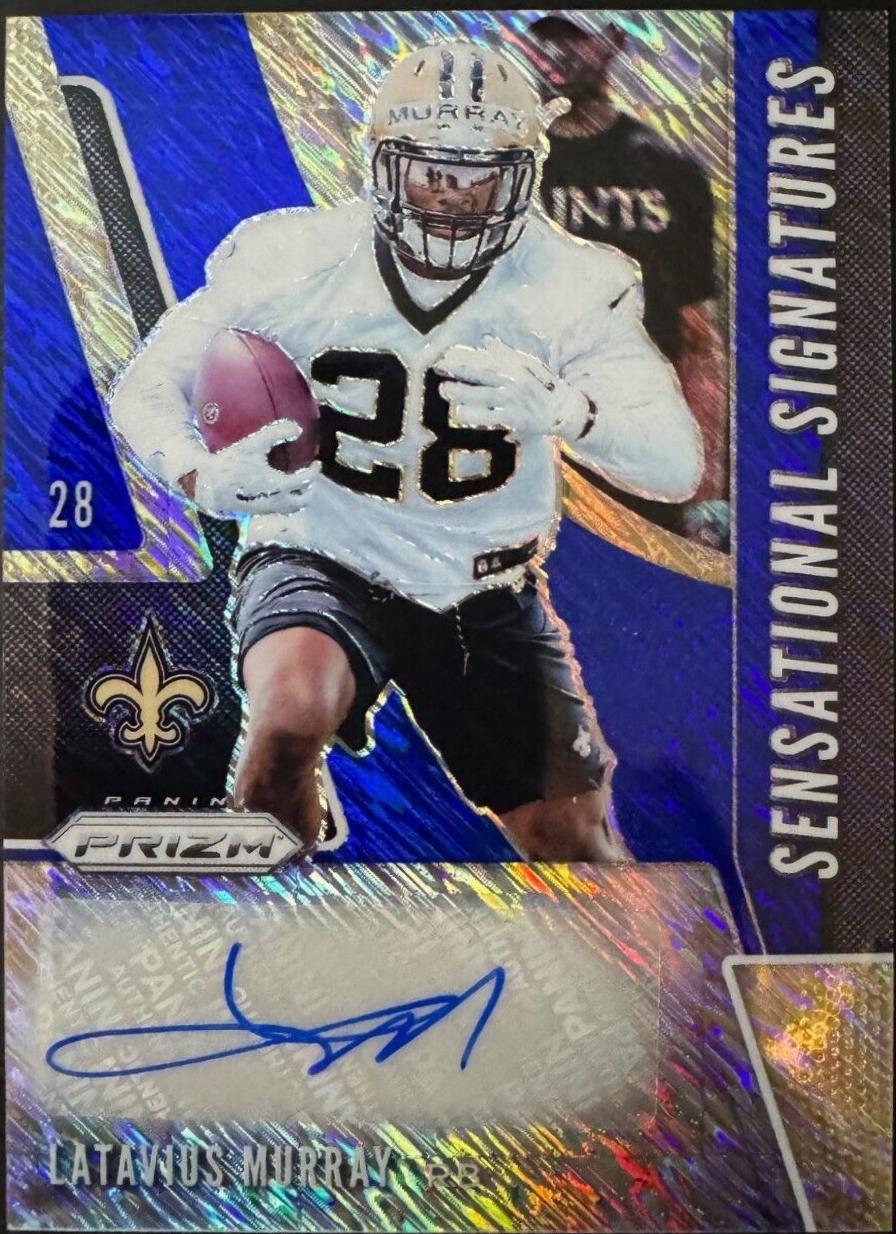 Latavius Murray [Blue Shimmer Prizm] #SE-LAM