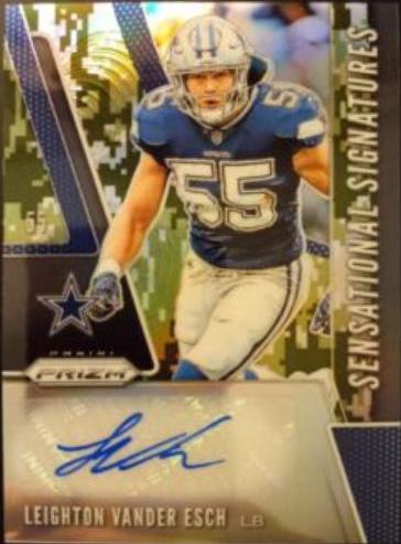 Leighton Vander Esch [Camo Prizm] #SE-LVE